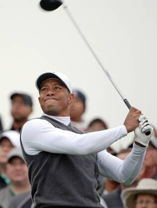 Golf, Phoenix Open with Tiger Woods