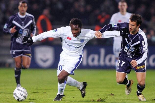 Football, France, Ligue 1, Girondins Bordeaux - AJ Auxerre 1-0