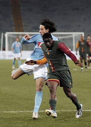 Football, Italy, Coppa Italia, SSC Napoli - AS Roma 0:3