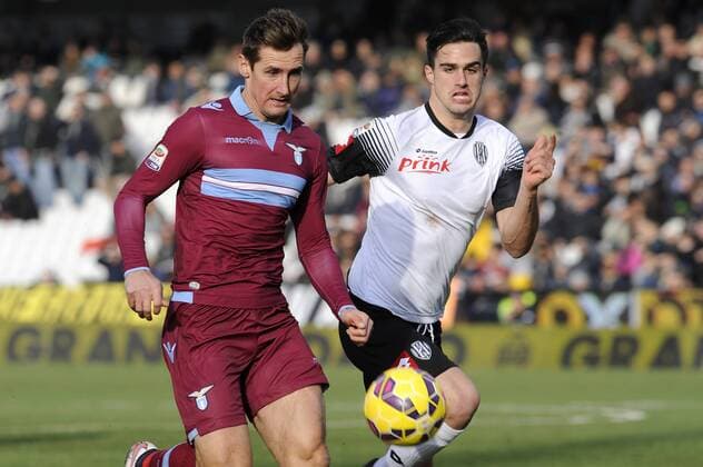 Football, Italy, Serie A, AC Cesena - Lazio Roma