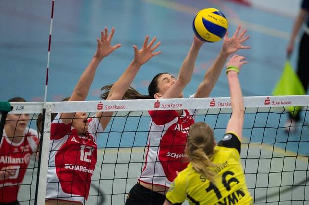 Volleyball, BL, USC Münster - MTV Allianz Stuttgart