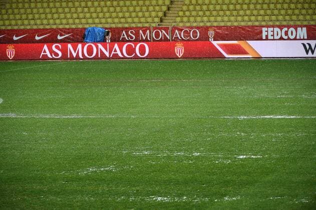Football, France, Ligue 1, Match cancellation AS Monaco - Montpellier HSC