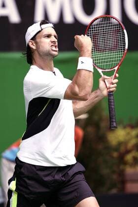 Tennis, Australian Open, Round of 16, Kiefer reaches quarter-finals, Haas fails to beat Federer