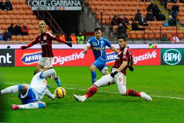 Football, Italy, Serie A, AC Milan - FC Empoli