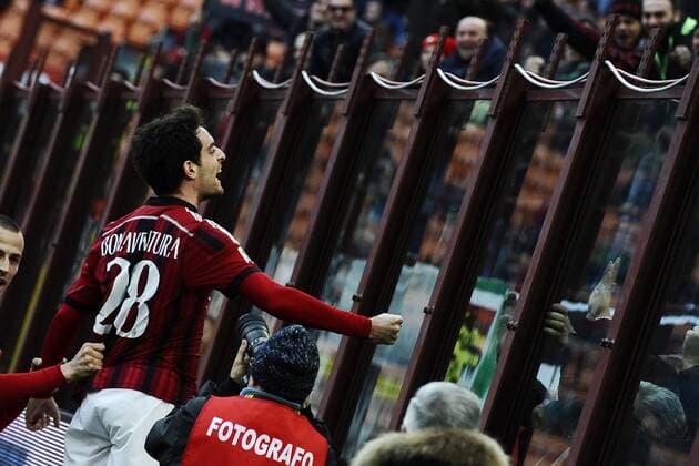 Football, Italy, Serie A, AC Milan - AC Cesena