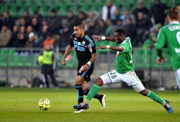 Football, France, Ligue 1, AS St Etienne - Olympique Marseille