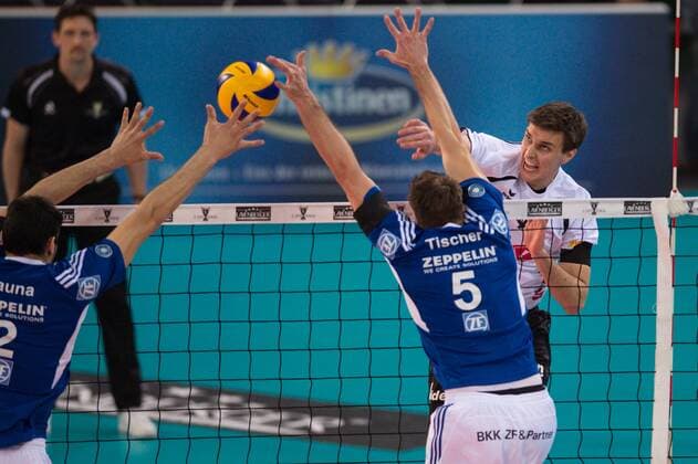 Volleyball, DVV Cup, VfB Friedrichshafen wins final against SVG Lüneburg