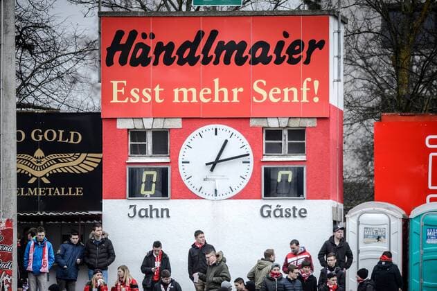 football, stadium history SSV Jahn Regensburg