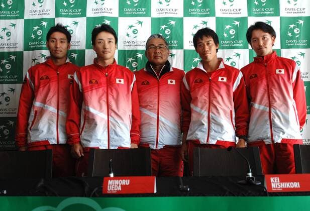 Tennis, Davis Cup, Canada - Japan Press Conference