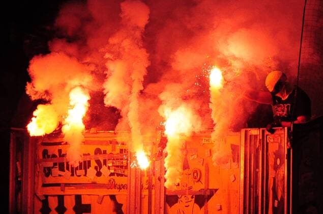 Football, raids against Dortmund hooligan group 0231-Riot