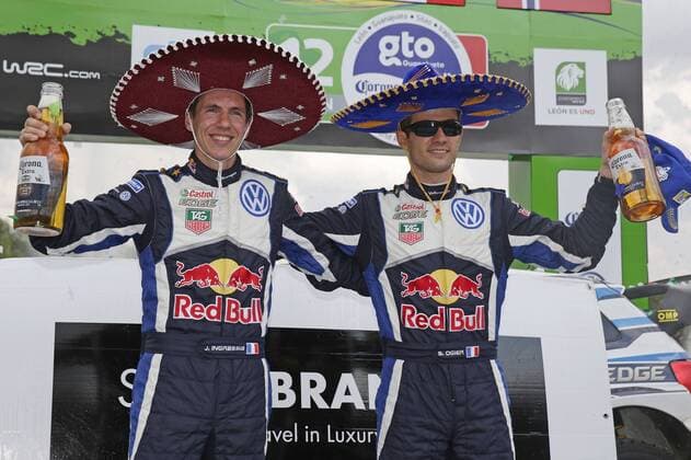 Motorsport, WRC, Sebastien Ogier wins Rally Mexico