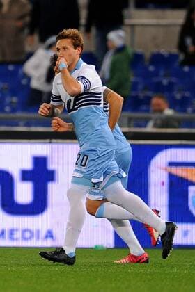 Football, Italy, Serie A, Lazio Roma - AC Florence