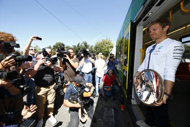 Motorsport, Formula 1, Australian GP, Nico Rosberg - Press Event in Melbourne