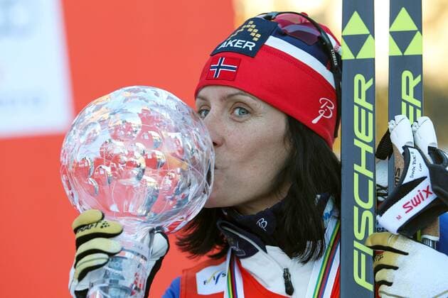 Nordic Skiing, World Cup in Drammen, Women's Cross-Country Skiing, Sprint, Award Ceremony