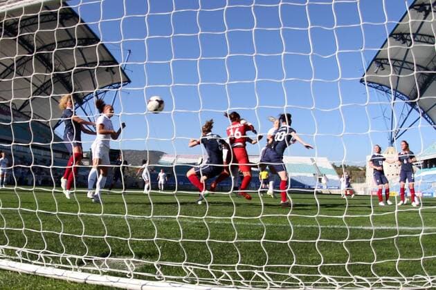 Football, Women, Algarve Cup, USA win final against France