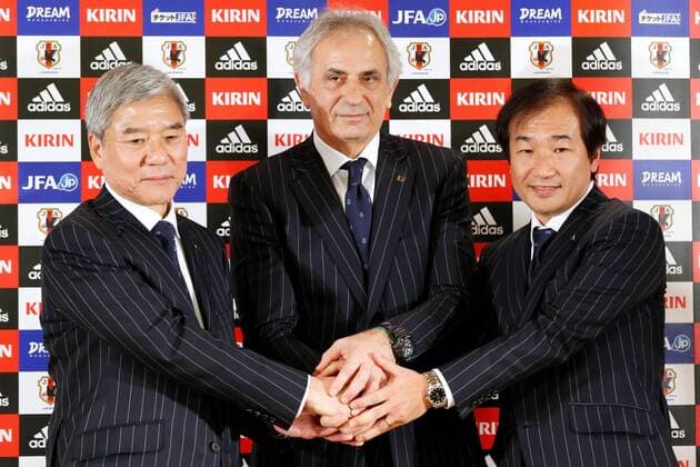 Football, PK National coach Vahid Halilhodzic in Tokyo