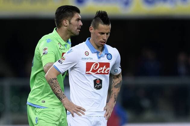 Football, Italy, Serie A, Hellas Verona - SSC Napoli