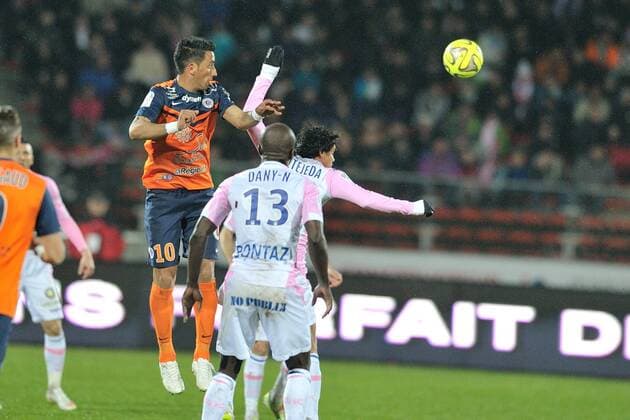 Football, France, Ligue 1, FC Evian Thonon Gaillard - HSC Montpellier