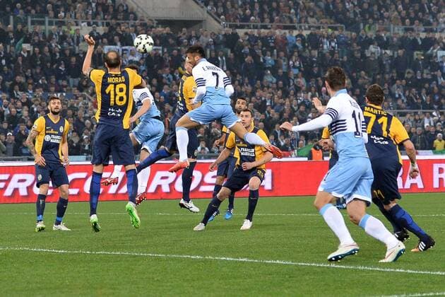 Football, Italy, Serie A, Lazio Roma - Hellas Verona