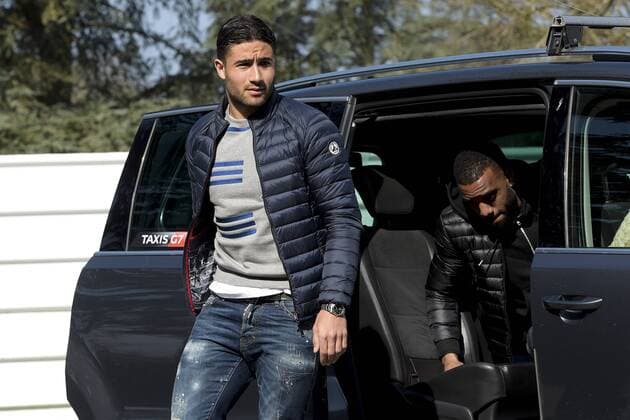 Football, Arrival of the French National Team in Clairefontaine