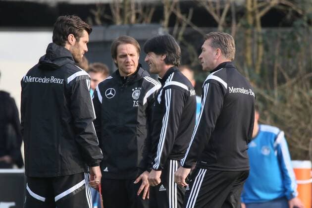 Football, German National Team Training