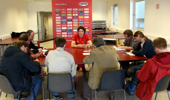 Football, Press Conference National Team Austria