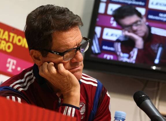 Football, European Championship Qualification, Press conference with Russia's national coach Fabio Capello
