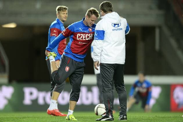 Football, Training National Team Czech Republic