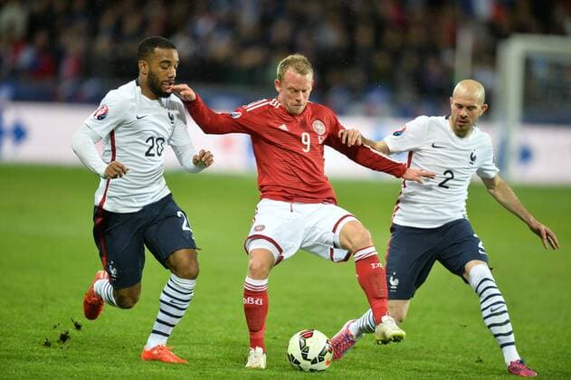 Football, International match, France - Denmark