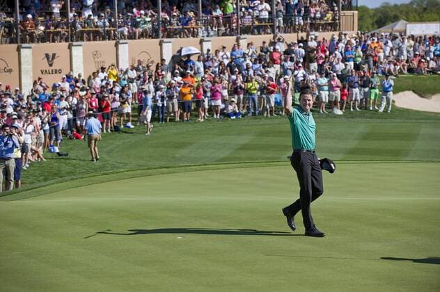 Golf, Valero Texas Open, Winner Jimmy Walker