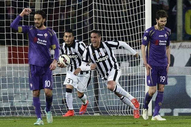 Football, Italy, Coppa Italia, AC Florence - Juventus Turin