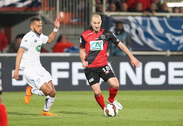 Football, France, Coupe de France, AJ Auxerre - EA Guingamp