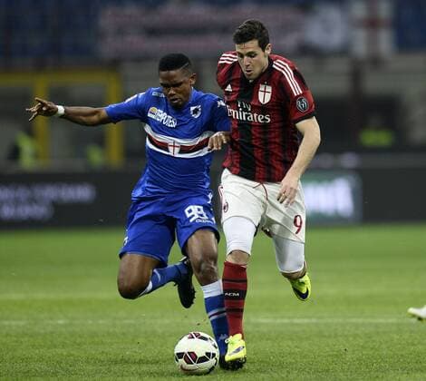 Football, Italy, Serie A, AC Milan - Sampdoria Genoa