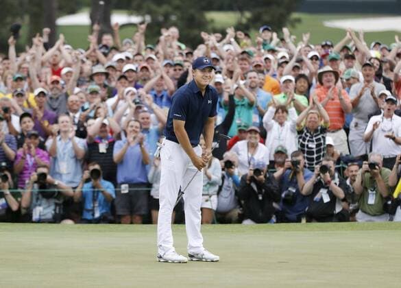 Golf, US Masters, Winner Jordan Spieth