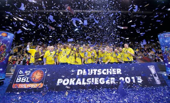 Basketball BBL cup winner 2015 - EWE Baskets Oldenburg