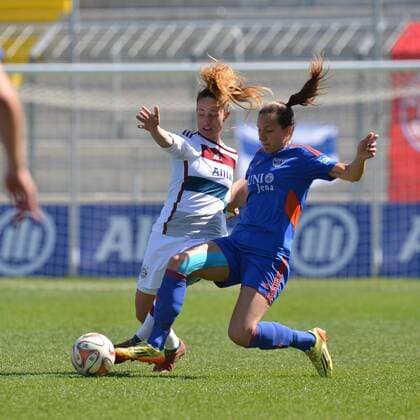Football, Women 1. BL, Bayern Munich - FF USV Jena