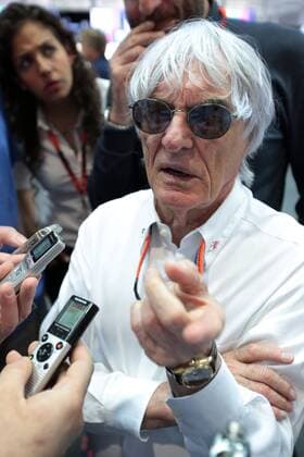 Motorsport, Formula 1, Bahrain GP, Bernie Ecclestone