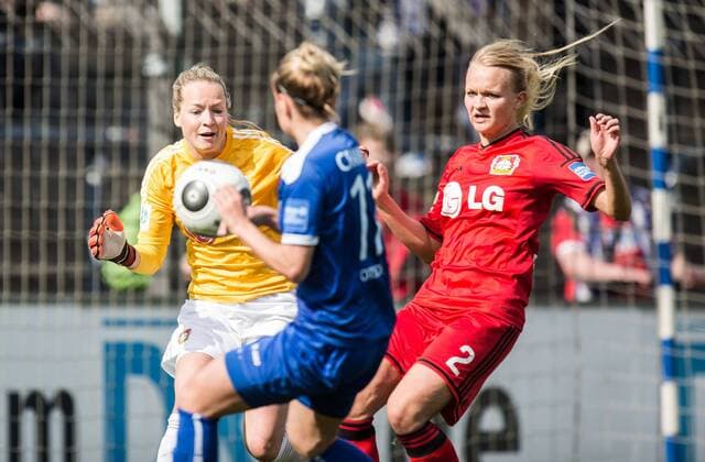 Football, Women, 1. BL, Turbine Potsdam - Bayer Leverkusen