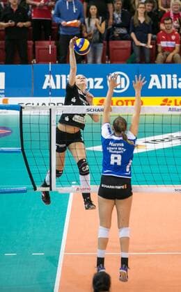 Volleyball, Women, 1. BL, Playoff Final, Allianz MTV Stuttgart - Dresdner SC
