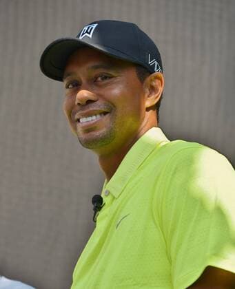 Golf, Tiger Woods during Nike promotional event