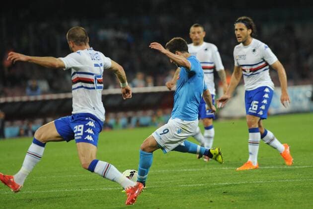 Football, Italy, Serie A, SSC Napoli - Sampdoria Genoa
