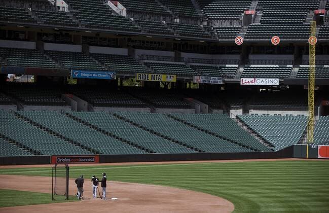 Riots in Baltimore: First game in MLB history without spectators
