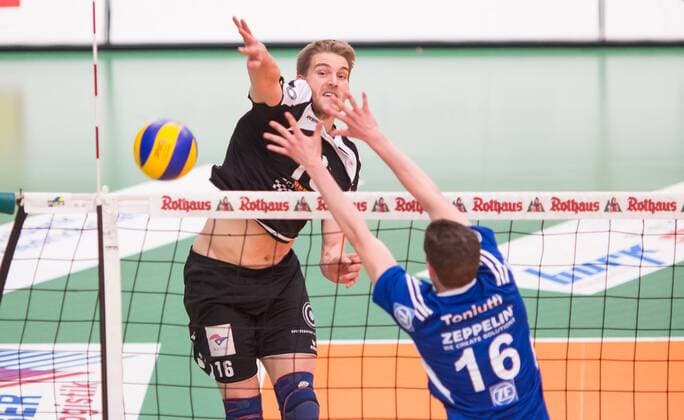 Volleyball, 1. BL, Playoffs Final, VfB Friedrichshafen - Berlin Recycling Volleys