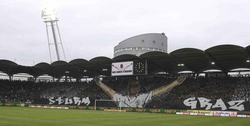 football, stadium history Sturm Graz
