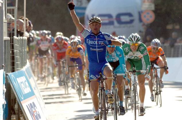 Cycling, ProTour, Tirreno-Adriatico, Paolo Bettini wins stage 1 ahead of Zabel and Hushovd