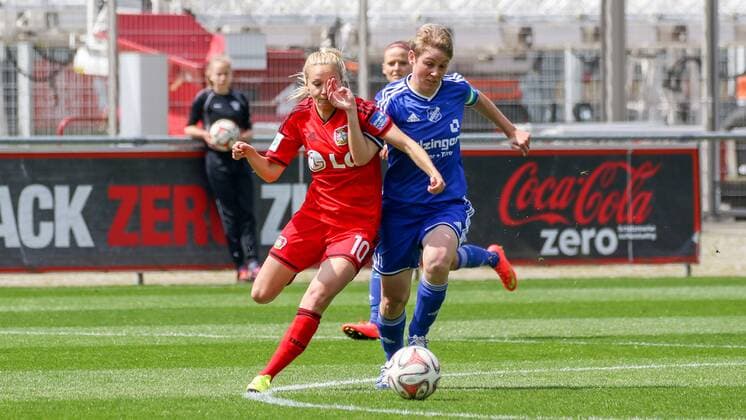 Football, Women, 1. BL, Bayer Leverkusen - SC Sand