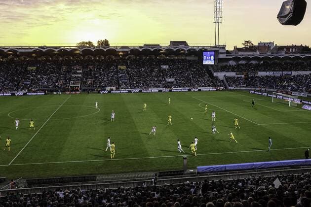 Football, France, Girondins Bordeaux, Last match at Parc Lescure stadium