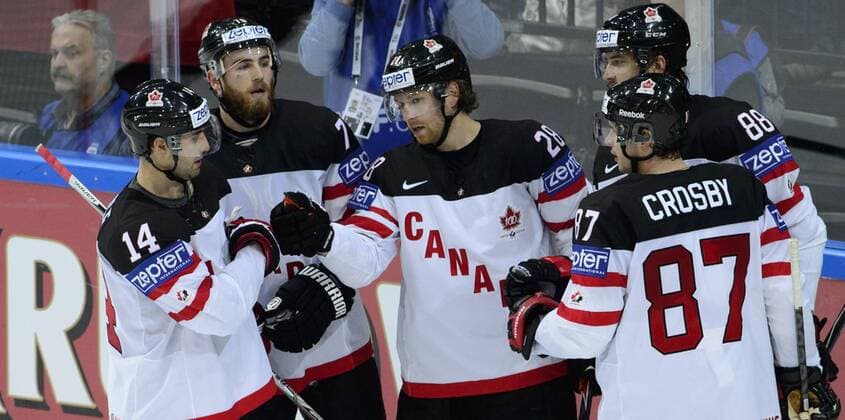 Ice hockey, World Cup, Switzerland - Canada