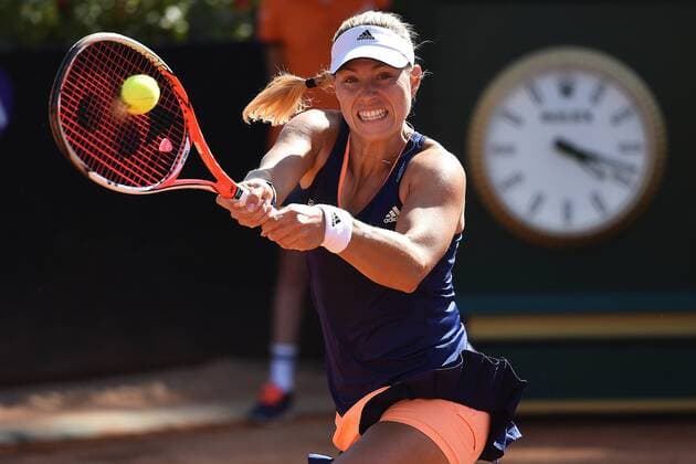 Tennis, WTA Rome, Angelique Kerber wins opening match