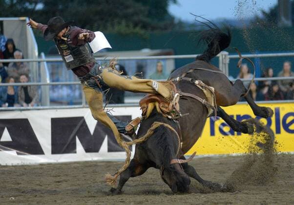 Rodeo in Cloverdale, Canada